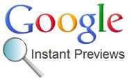 Google Instant Previews vergroot belang webdesign in search