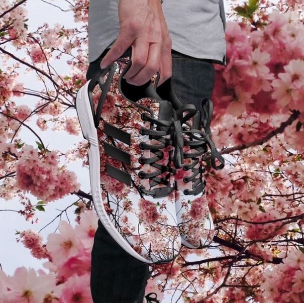 adidas bloemen sneakers