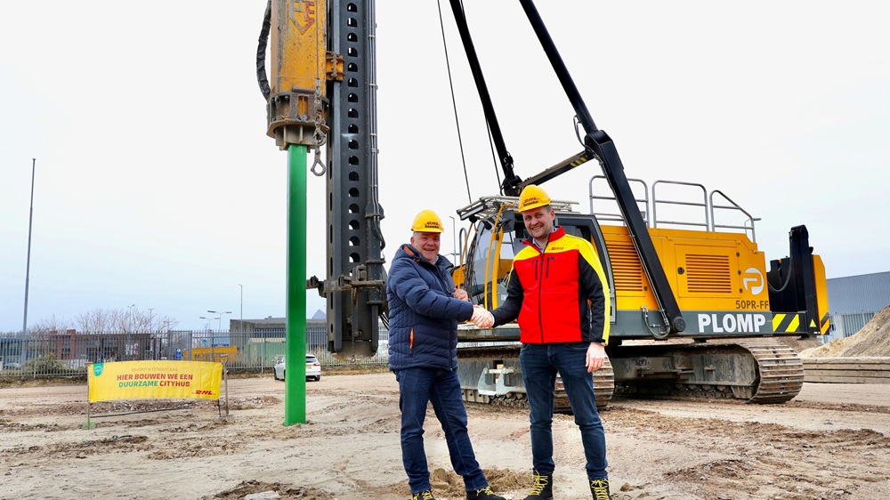 DHL bouwt duurzame CityHub in Eindhoven