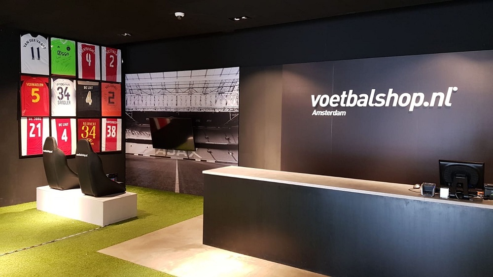 Voetbalshop.nl geeft startsein voor winkels
