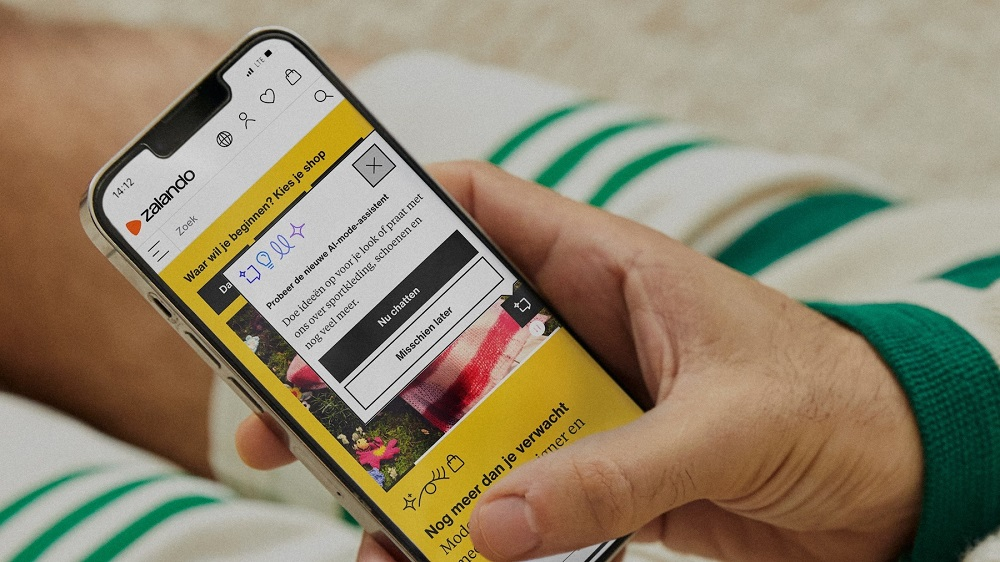 Zalando AI-assistent nu ook in Nederland gelanceerd