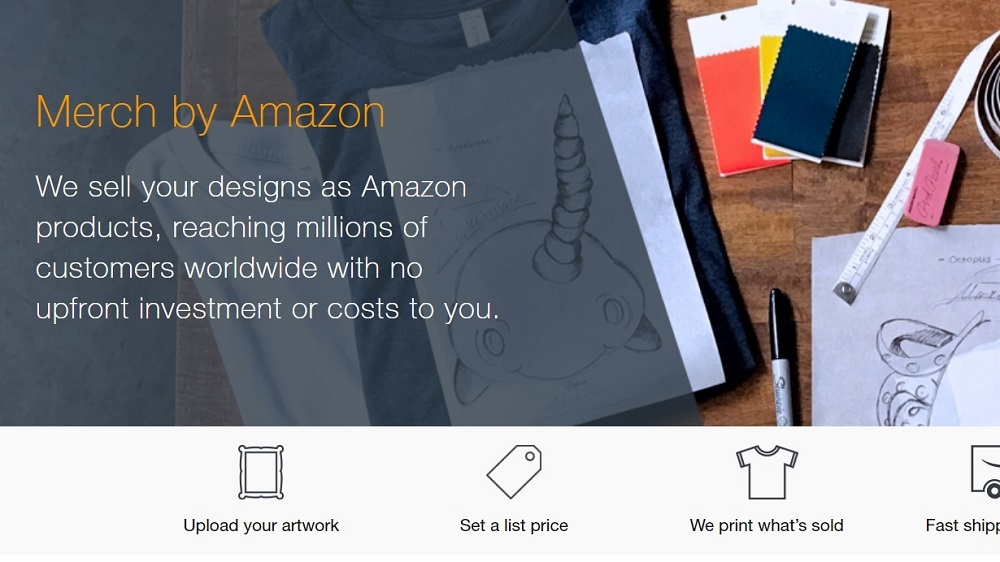 Merch by Amazon nu ook in Europa
