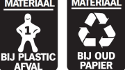 Logo’s op verpakking helpen in afvalscheiding