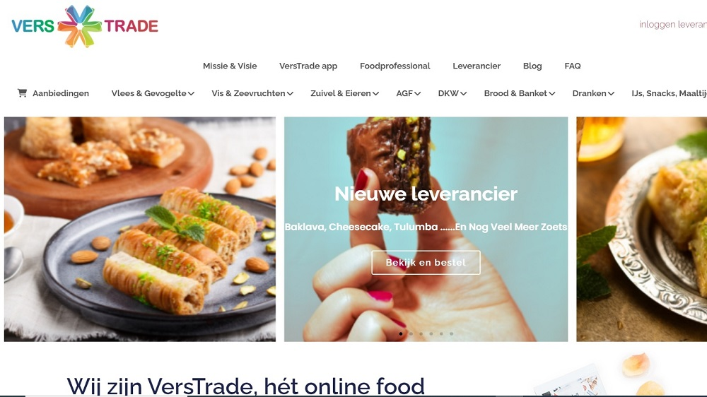 Online foodmarktplaats VersTrade failliet verklaard