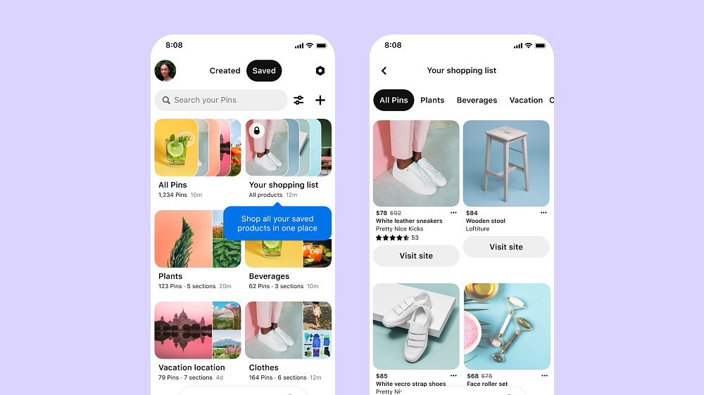 Pinterest breidt shopping-functies uit