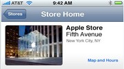 Shoppen via iPhone bij Apple-store