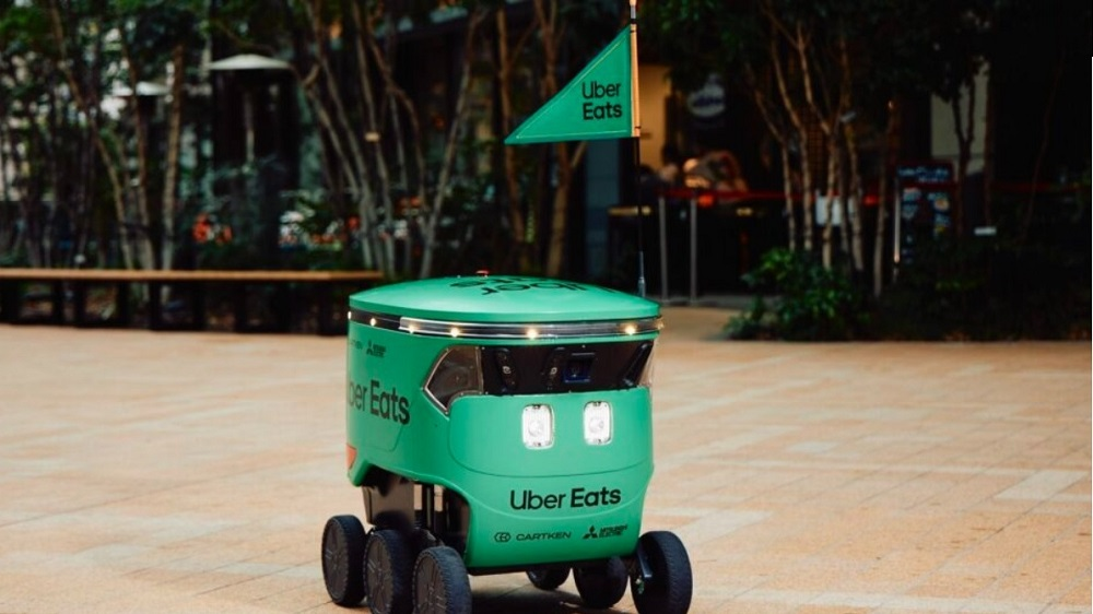 Uber Eats zet robots in voor bezorging in Japan