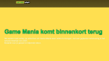 Game Mania komt toch weer online