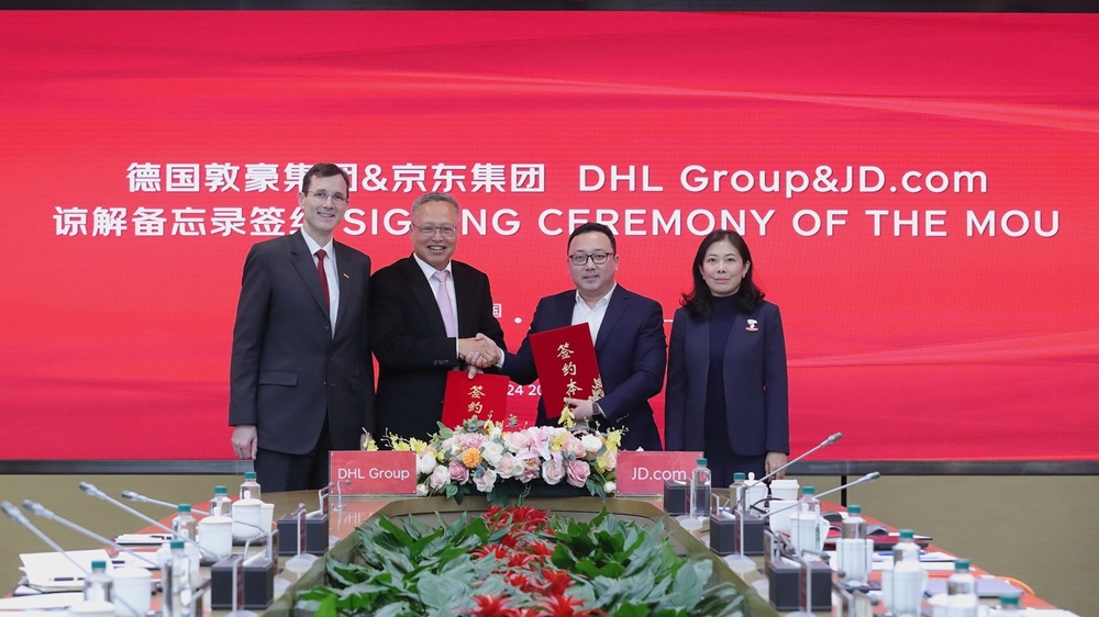 DHL en JD.com werken samen voor logistiek netwerk in Europa