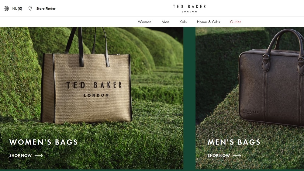 Ted Baker start niet door in Nederland