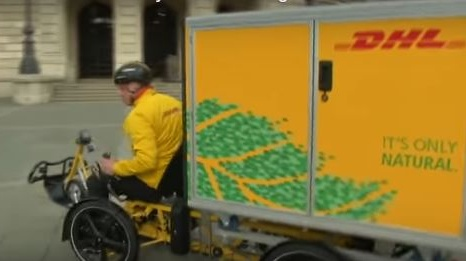 Video: DHL combineert container met fiets