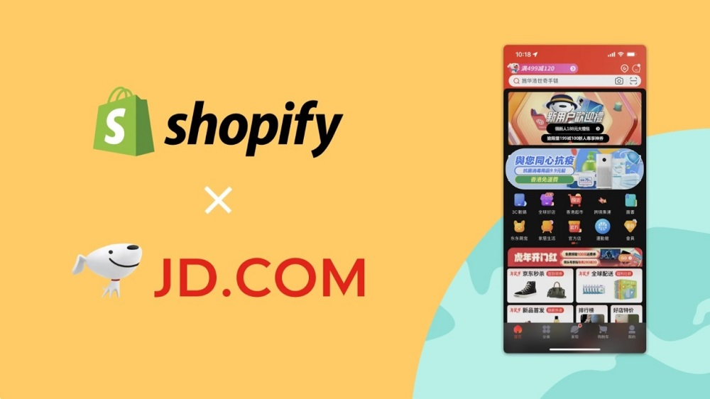 Shopify en JD.com openen Amerikaanse poort naar China