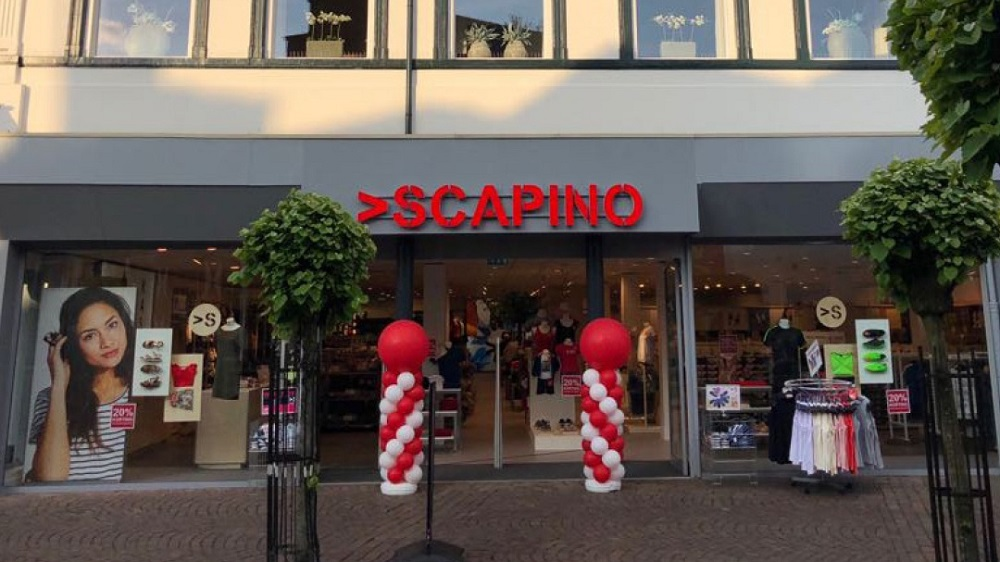 Ook Scapino zet winkelmagazijnen in voor online orders