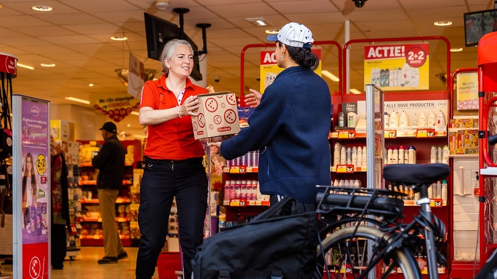 Kruidvat gaat zelfde dag bezorgen met fietskoeriers