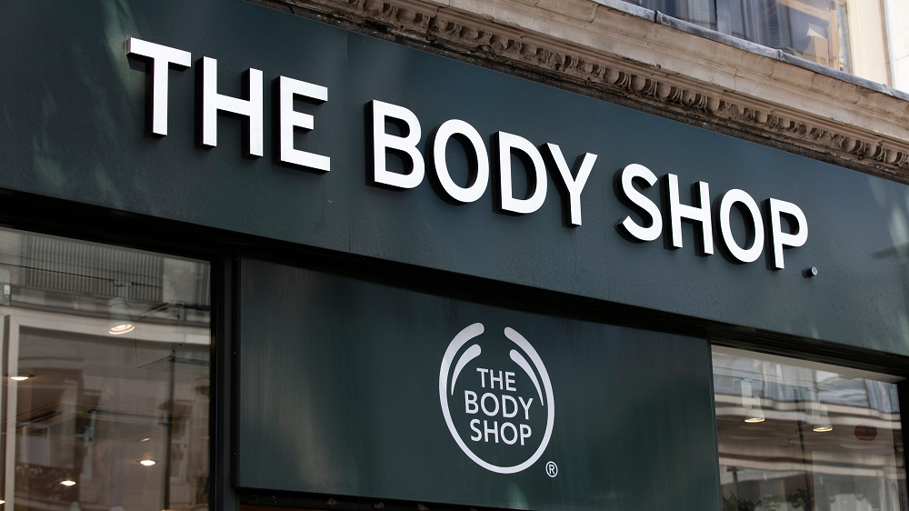 Redding nabij voor The Body Shop