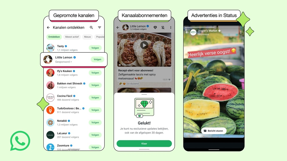 WhatsApp biedt nieuwe commerciële functies aan bedrijven