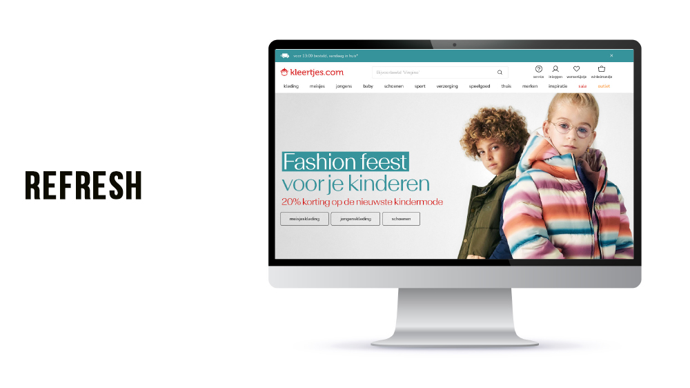 Het redesign van ... kleertjes.com