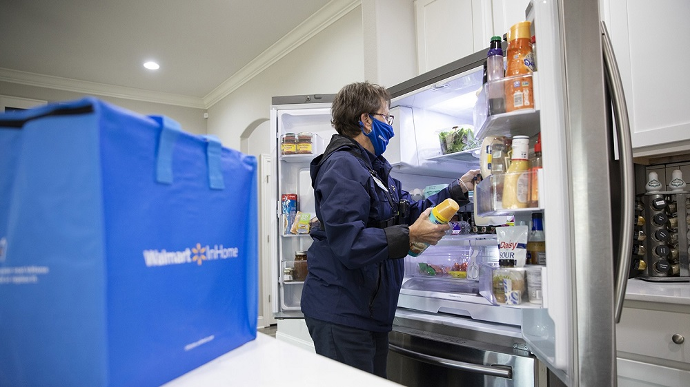 Walmart wil veel meer boodschappen rechtstreeks in de koelkast bezorgen