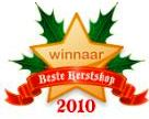 Kerstkaartjesdrukkerij.nl verkozen tot Beste Kerstshop 2010
