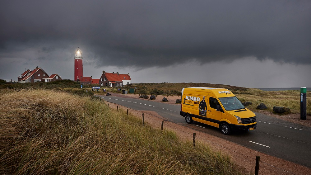 Jumbo bezorgt nu ook op Texel