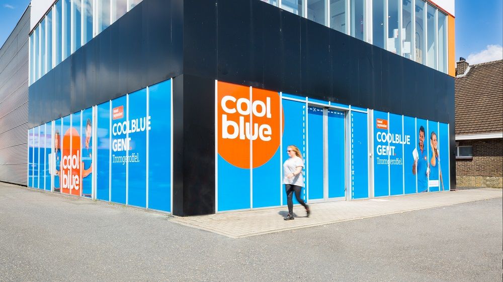 Coolblue opent eerste XXL-winkel in België