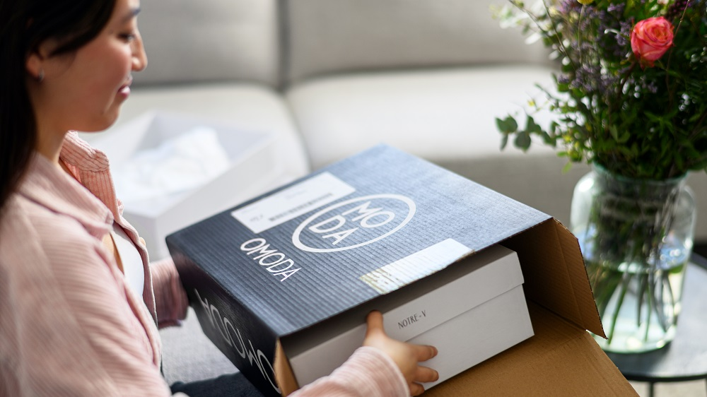 Omoda ervaart met het heen- en teruglabel van PostNL dubbel gemak