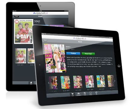 Sanoma Media start bladenverkoop op iPad