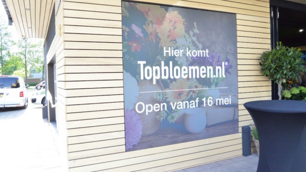 Topbloemen.nl opent eerste fysieke winkel