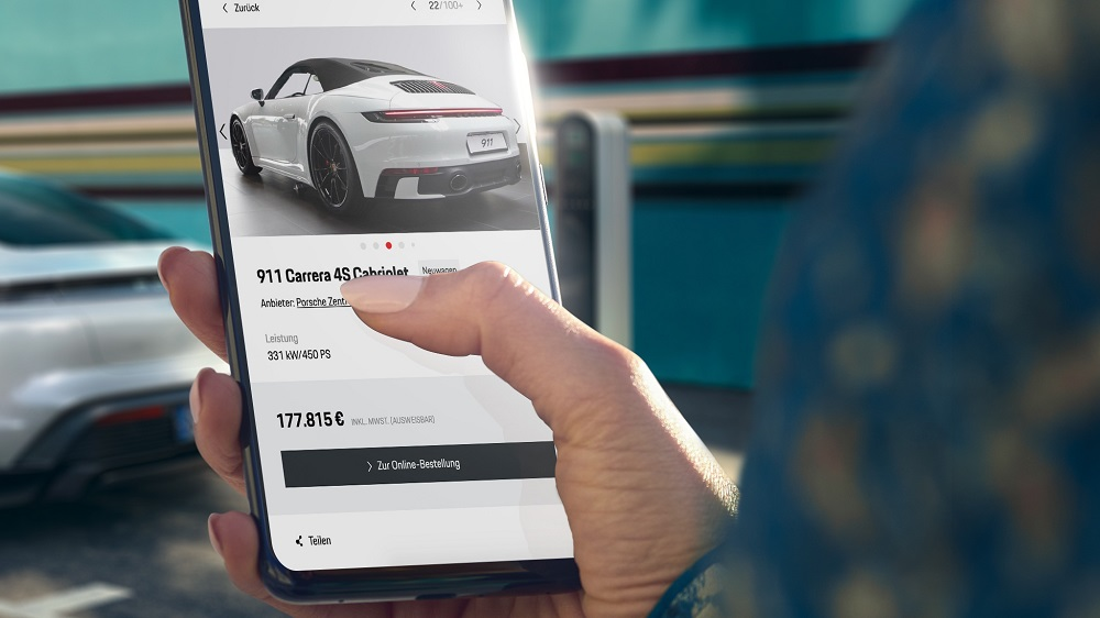 Porsche start online autoverkoop in Duitsland