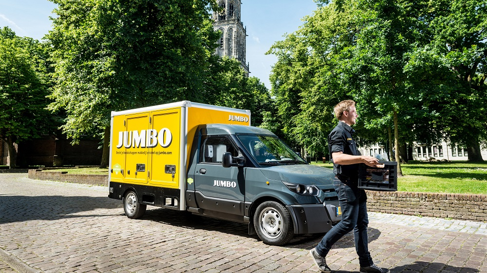 Jumbo online: aandeel stijgt, omzet blijft gelijk