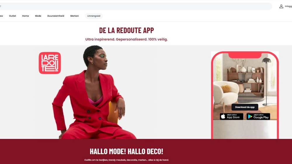 La Redoute opent Nederlandse webshop en app