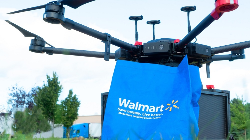 Walmart schakelt standje terug bij dronebezorging