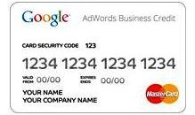 Google lanceert creditcard voor AdWords