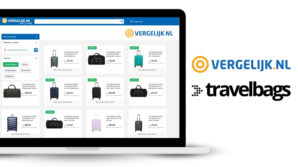 Travelbags: ‘Positief verrast door de ROAS-resultaten van Vergelijk.nl’ 