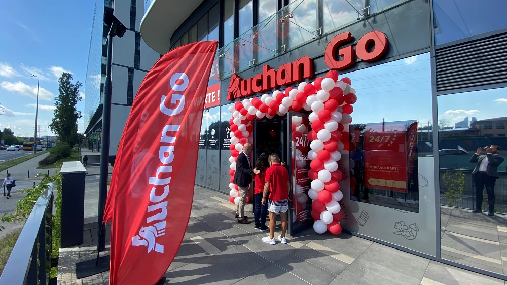 Auchan opent kassaloze winkel in Polen